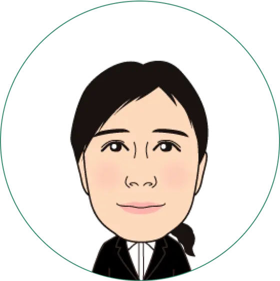 スタッフの井ノ口さんの似顔絵